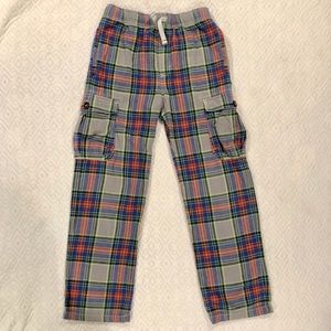 Mini Boden Baggies 10Y Brushed Cotton Flannel